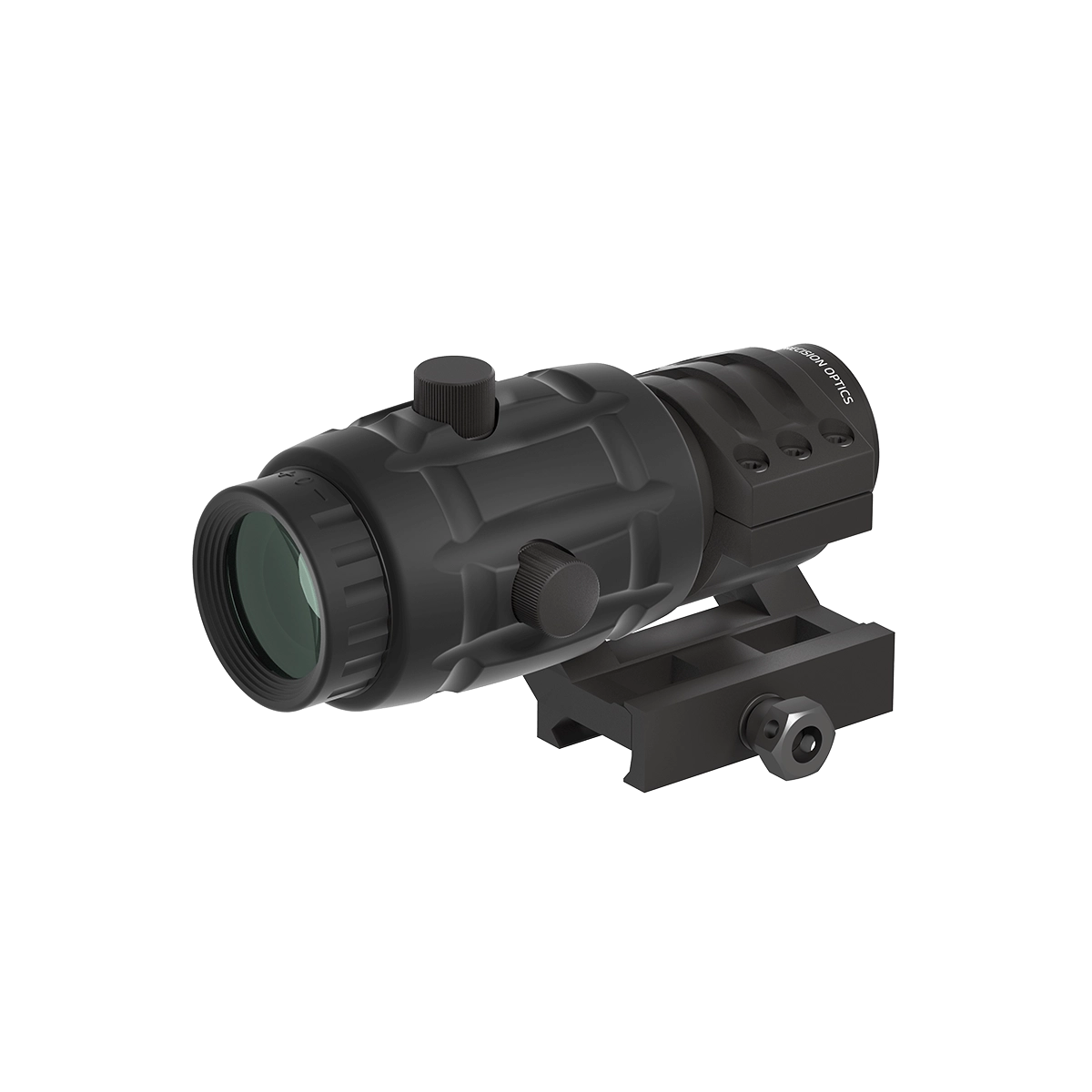3x Magnifier Maverick SCMF-11 mit justierbarer Optik und stabiler Halterung. Optimale Ergänzung für Reflexvisiere.