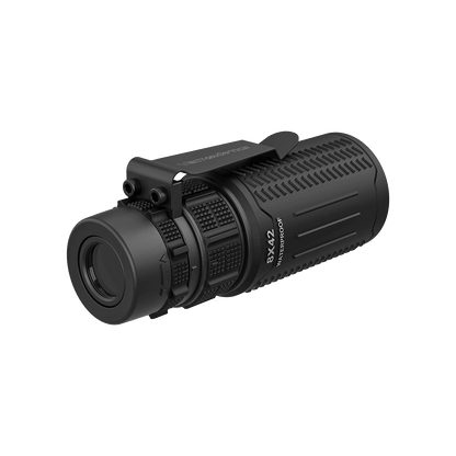Paragon 8x42 Monokular mit Twist-Up-Augenmuscheln und Stickstofffüllung, bietet klare Sicht bei allen Wetterbedingungen.