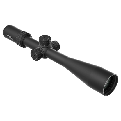 Vector Optics Zielfernrohr Sentinel-X 10-40x50 mit feiner Klickverstellung und großem Objektiv für höchste Zielgenauigkeit beim Sportschießen.