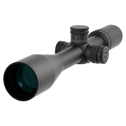 Orion Pro Max 6-24x50 Zielfernrohr mit fein justierbaren Türmen und hochwertiger HD Lanthan-Glaslinse für klare Zielerfassung.