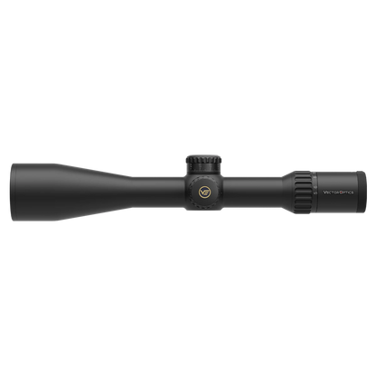 Continental x6 5-30x56 FFP Zielfernrohr mit robustem Gehäuse und taktischen Türmen für präzise Weitschüsse im PRS-Bereich.