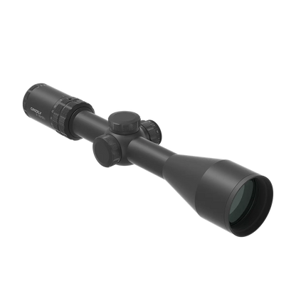 Grizzly 3-18x56i HD Zielfernrohr mit German #4 Absehen und stoßfestem Design, ideal für anspruchsvolle Jagdeinsätze.