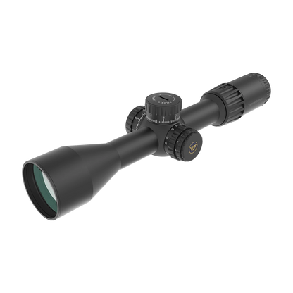 Vector Optics Tauron 3-18x50 GenII FFP mit großem Objektiv und robustem Gehäuse für taktische Einsätze und Langstreckenschießen.