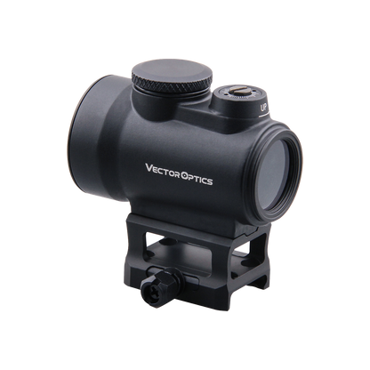 Centurion 1×30 Red Dot Sight mit robustem Aluminiumgehäuse und klarer Linsentechnologie für präzise Zielerfassung im Outdoor-Einsatz.