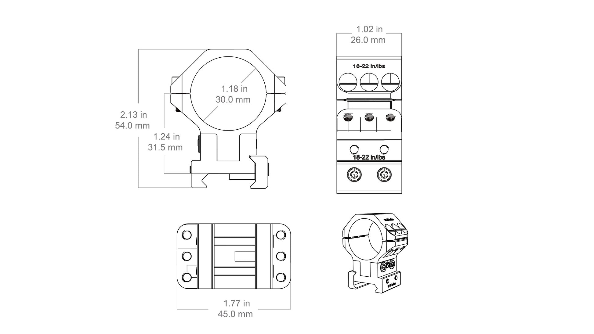 Technische Zeichnung Alu-Ringe X-Accu