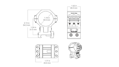 Technische Zeichnung Alu-Ringe X-Accu