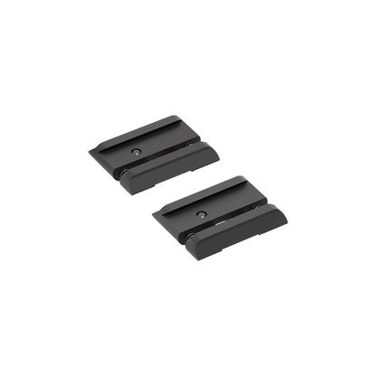 Adapterpaar 11mm Dovetail auf 21mm Picatinny (SCRA-06B) von Vector Optics, passend für Optikzubehör im Waffenbereich, robust und präzise gefertigt.