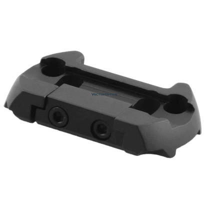 Niedriger Mount RUM 11mm Dovetail mit zwei Schrauben zur sicheren Befestigung, gefertigt aus robustem Aluminium, nur 19g Gewicht.