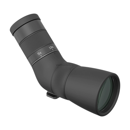 Paragon 9-27x56ED Spotting Scope mit Zoombereich 9x bis 18x, ideal für präzise Naturbeobachtungen und Sportschützen. Kompaktes Design mit ED-Glas.