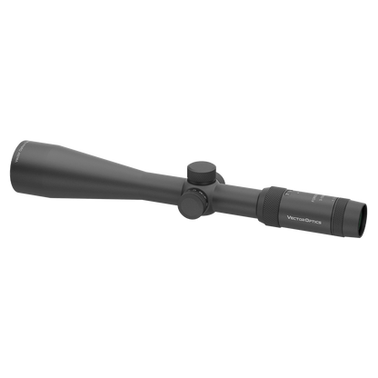 Forester 3-15x50 SFP Zielfernrohr mit Zero Stop Funktion, wasserdichtem Gehäuse und mehrfach vergüteter Optik für klare Sicht.