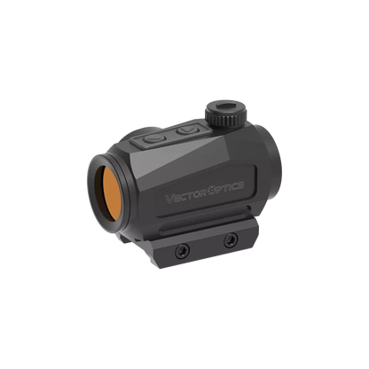 Scrapper 1×22 Red Dot Sight mit flacher Montage, ideal für Waffen mit niedrigem Profil, wasserdicht und stoßfest.