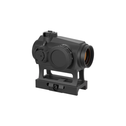 Seitliche Ansicht des Maverick III 1×22 Red Dot Sights mit robustem Design und präziser Höhenverstellung für zuverlässige Zielgenauigkeit.