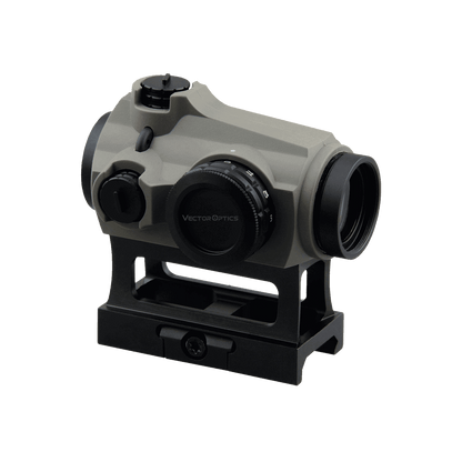 Maverick III 1×22 Red Dot Sight in FDE-Farbe mit taktischer Montage, stoßfest und wetterbeständig für anspruchsvolle Einsatzbedingungen.