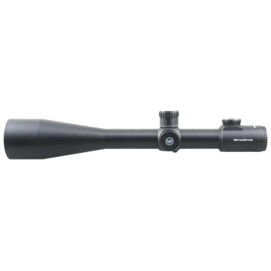 Minotaur 46x60 GenII Zielfernrohr mit großem Objektiv und taktischen Türmen für präzise Long-Range-Schüsse. Ideal für Sportschützen und Wettkämpfe.