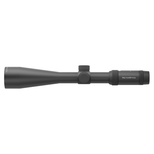 Forester 3-15x50 SFP Zielfernrohr mit 30mm Tubus und VFD-2 Absehen, seitliche Ansicht für präzise Jagdanwendungen.
