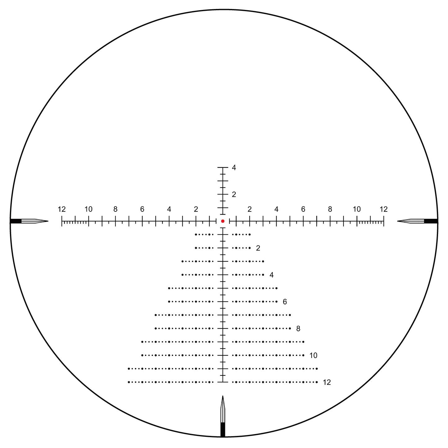 Sentinel 8-34x56 GenII SFP mit Vergrößerung, optischer Zielhilfe, auf Jagd oder Schießstand, wetterfest, langlebig