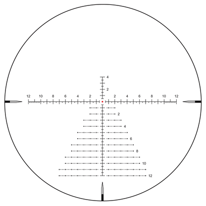 Sentinel 8-34x56 GenII SFP mit Vergrößerung, optischer Zielhilfe, auf Jagd oder Schießstand, wetterfest, langlebig