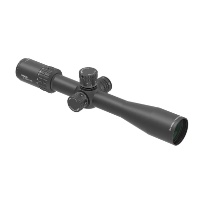 Orion MAX 3-18x44 HD FFP Zielfernrohr mit Lanthan-ED-Glas und fein einstellbarem Zoom für höchste optische Leistung.