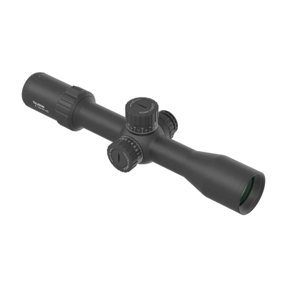 Tauron Zielfernrohr 4-16x44 HD MOA FFP mit verstellbarem Parallaxenausgleich und robustem Design. Hochwertige Optik für Sportschützen.