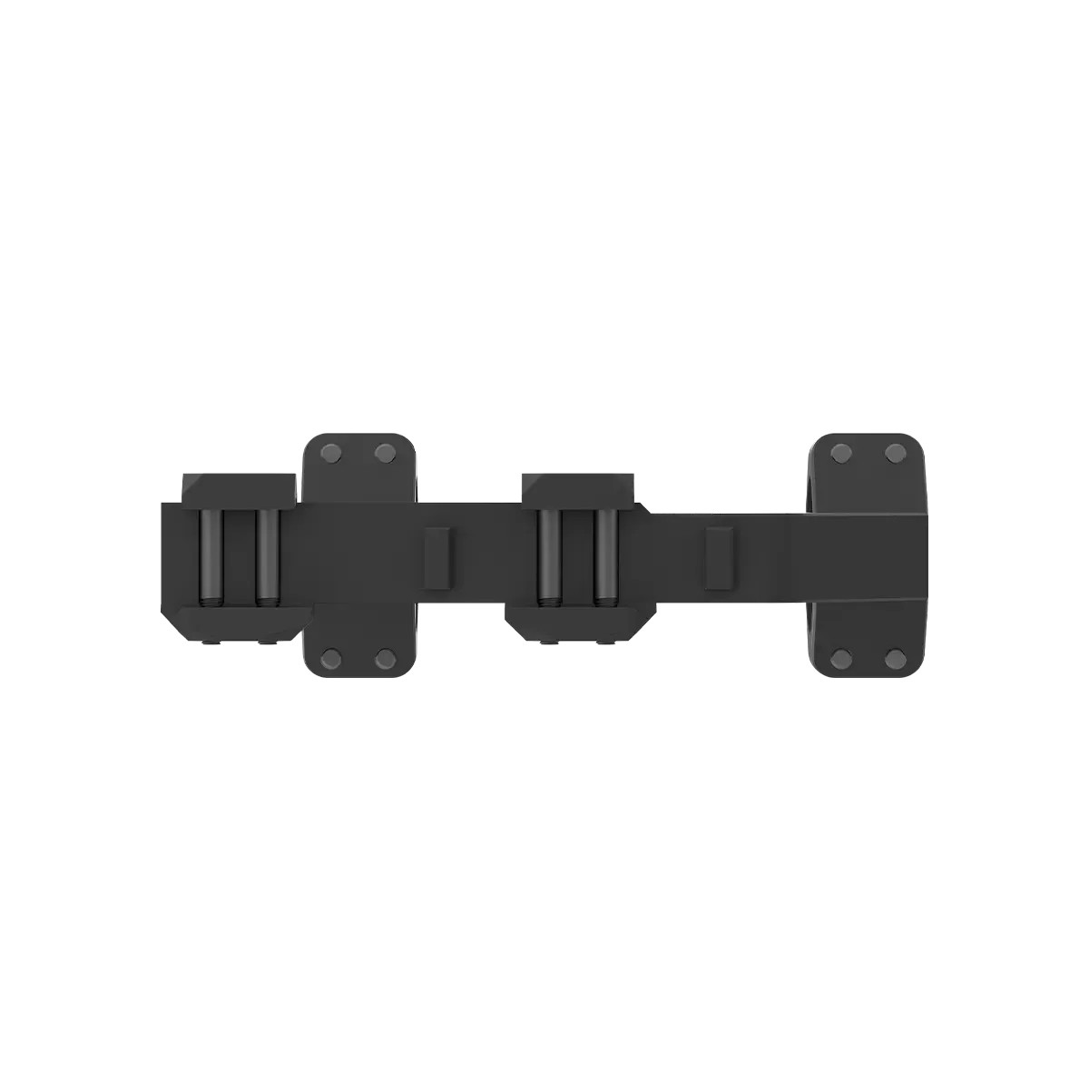 Unterseite der 30mm AR Picatinny Cantilever Montierung mit robuster Klemmmechanik für präzise Montage auf Schienen