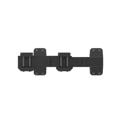 Unterseite der 30mm AR Picatinny Cantilever Montierung mit robuster Klemmmechanik für präzise Montage auf Schienen