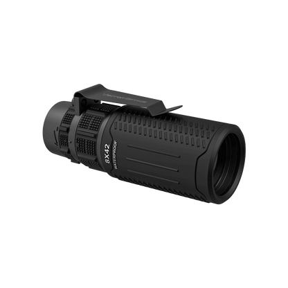 Paragon 8x42 Monokular mit 8-facher Vergrößerung und robuster Gummiarmierung, ideal für taktische Einsätze und wetterfeste Nutzung.