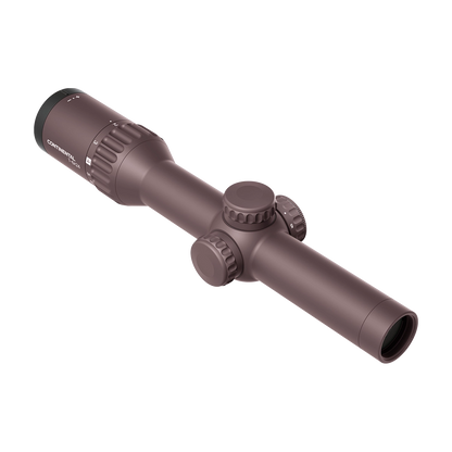 Robustes Continental X6 Zielfernrohr 1–6×24 mit wasser- und stoßfestem Gehäuse für präzises Zielen auf mittlere Distanzen.