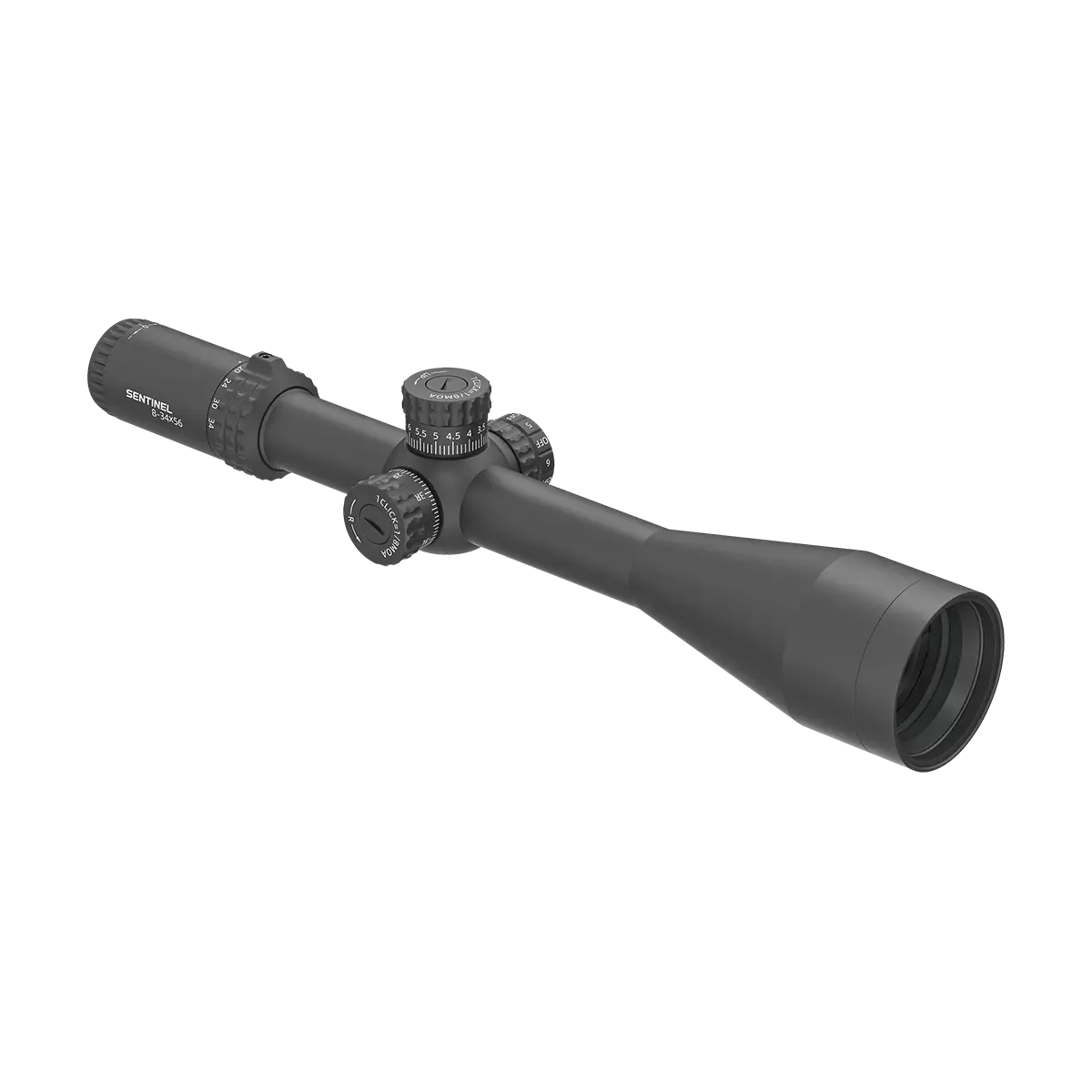 Sentinel 8-34x56 GenII SFP Zielfernrohr mit Montagesystem, für präzises Schießen, wasserdicht