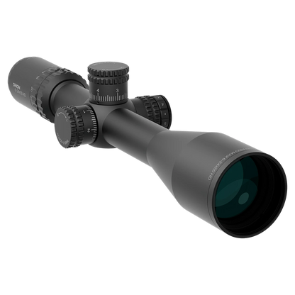 Orion Pro Max 6-24x50 MIL Zielfernrohr mit großem Objektiv und robustem Gehäuse für taktische Einsätze und Langstreckenjagd.