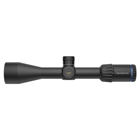 Tauron 2-16x50 HD SFP - Vector Optics Zielfernrohr mit 30 mm Rohrdurchmesser und kompaktem Design für präzises Schießen auf weite Distanzen.