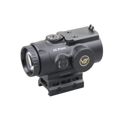 Prismenvisier 4x24 Micro | Kompakt & Präzise Optik mit 4X Vergrößerung und taktischem Design, ideal für dynamische Schießsituationen.