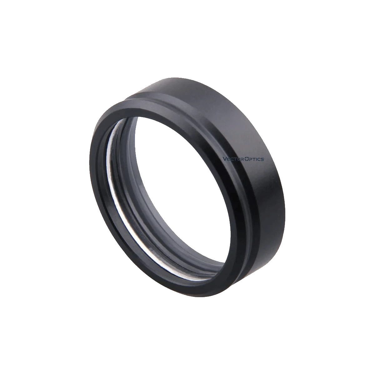 Linsenschutz 29mm für Rotpunktvisiere aus robustem Aluminium und Acrylglas, ideal für präzisen Schutz von Optiken.