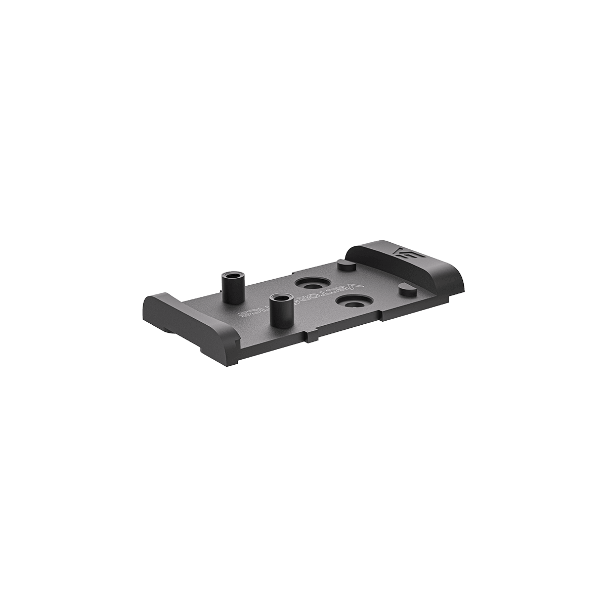 RMS Footprint Adapter für Glock MOS, CNC-gefertigt aus Stahl mit präziser Passform für Red Dot Montage, Modell SCFRM-16 von MGT.