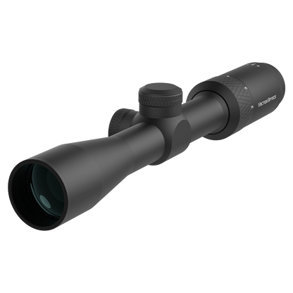 Matiz 2–7×32 SFP Zielfernrohr – Hochwertige Optik mit mehrfachvergüteter Linse und griffigem Zoomring, ideal für MPVO-Anwendungen.