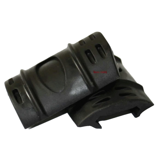 Picatinny-Gummischutz SCOT-23 in Schwarz mit ergonomischem Design zur Abdeckung von Picatinny-Schienen. Ideal für sicheren Halt und Kratzschutz.