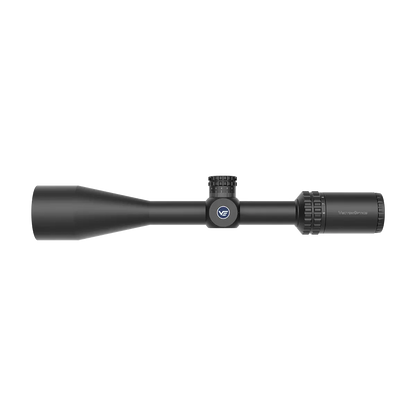Hugo 6-24x50 SFP Zielfernrohr mit 50 mm Objektivlinse und kompaktem Design für präzises Schießen. Ideal für .22 LR und Varmint-Gewehre.