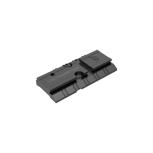 Montage VOD ACRO auf CZ Shadow – Optikadapter mit VOD Footprint, CNC-gefräst für präzise Passform auf CZ Shadow 2 und P-10 C.