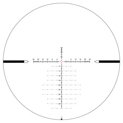 MOA FFP-Absehen des Tauron Zielfernrohrs 4-16x44 HD für präzise Zielerfassung. Ideal für taktisches und sportliches Schießen auf Distanz.