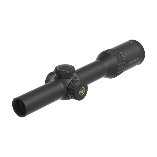 Continental X10 1–10×24i ED Zielfernrohr mit LPVO-Design und präzisen Verstelltürmen für taktisches Schießen. Ideal für Jagd und Sportoptik.