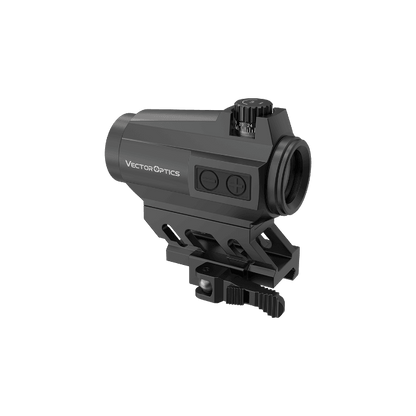 Maverick-II Plus Red Dot Sight mit ergonomischem Design und seitlichen Bedientasten, optimiert für schnelle Zielerfassung im Einsatz.