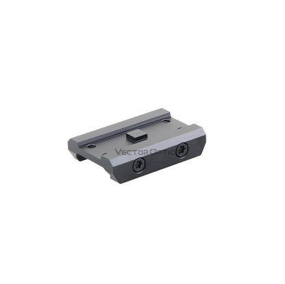 Flache Montage RUM auf Picatinny-Schiene aus CNC-gefrästem Aluminium für Paragon Prism Scopes, leicht und robust, 23g Gewicht.