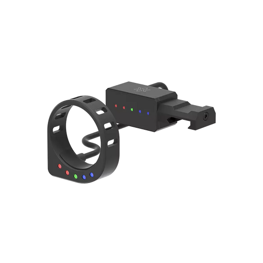 Elektronische Wasserwaage SCACD-28 mit dualer LED-Anzeige für Schützen