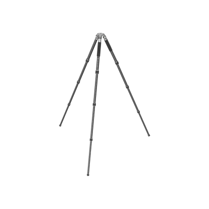 Lang ausgezogenes Carbon Stativ RSCF-T03 mit maximaler Höhe, perfekt für stabile Aufnahmen mit schwerem Kameraequipment.