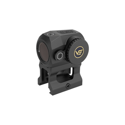 Vector Optics Scrapper - Kompaktes Rotpunktvisier SCRD-69 mit robustem 7075-T6 Aluminiumgehäuse und seitlichem Batteriefach für präzises Zielen.