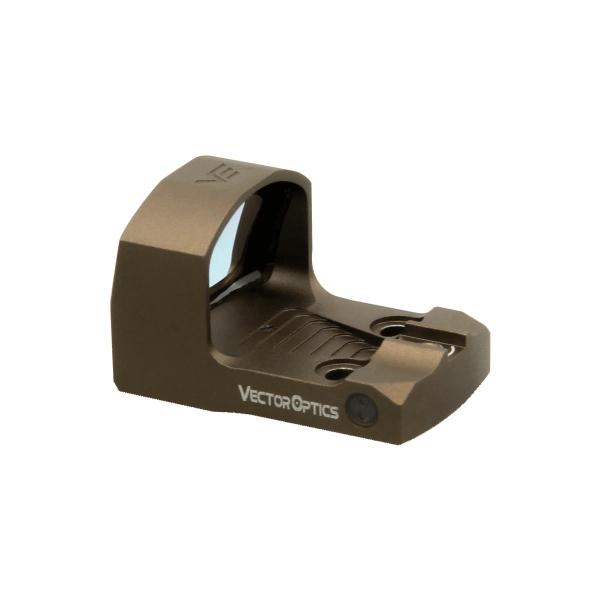 Kompaktes Frenzy-S 1x17x24 Reflex Sight von Vector Optics mit automatischer Helligkeitsregelung und stoßfestem Aluminiumgehäuse.