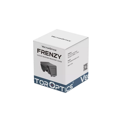 Verpackung der Aluminium Schutzkappe für SCRD-SM44 und SCRD-65 von Vector Optics, ideal für den Verkauf im Zubehörbereich für Zieloptiken.