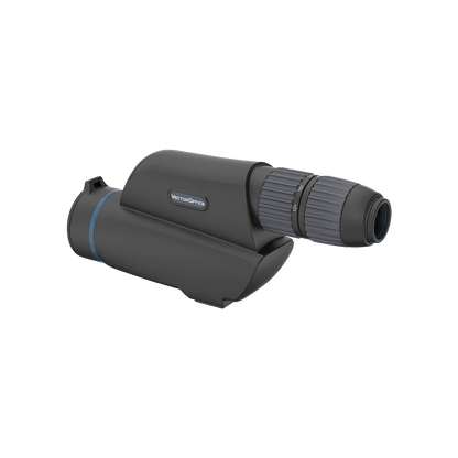 Taktisches Spektiv Vector Optics Continental 12-40x60ED mit gummiertem Okular und ergonomischem Design für präzise Zielerfassung.