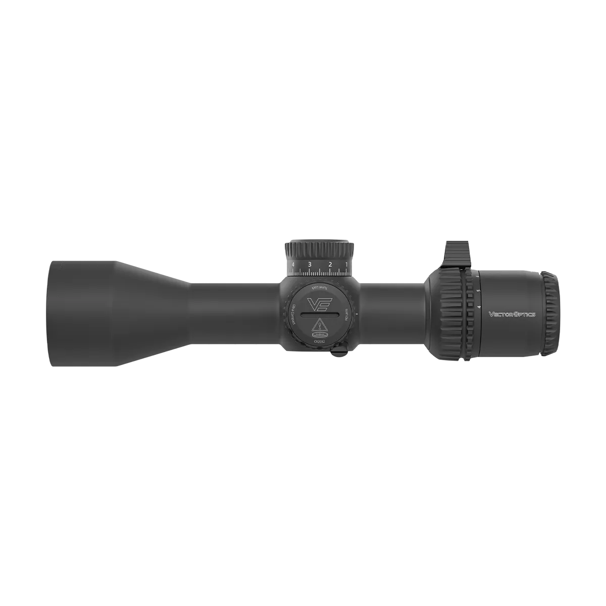 Veyron GenII 4-16x44 HD CTR Zielfernrohr mit kompaktem Design und präzisen Einstellrädern für taktische Anwendungen.