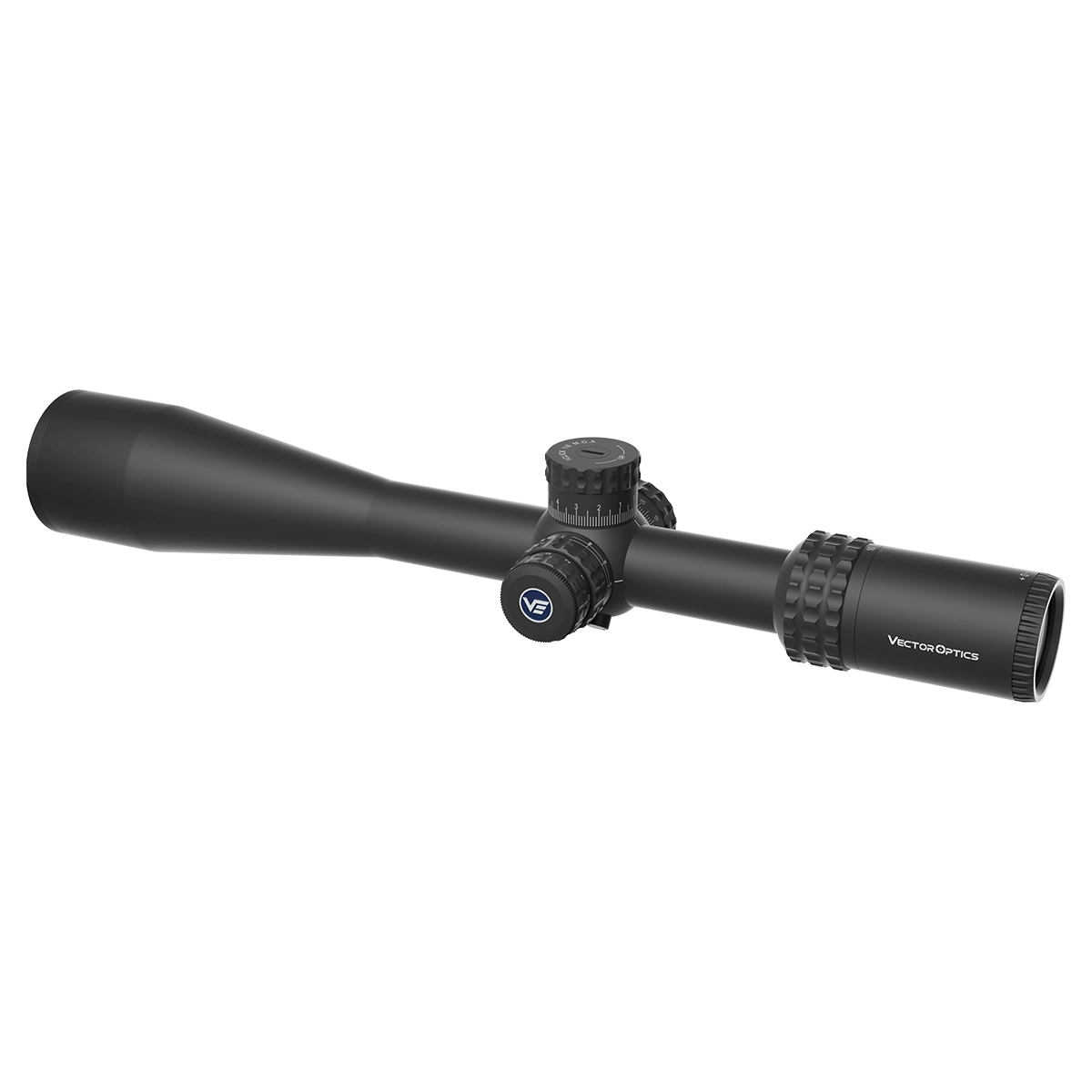 Robustes Sentinel-X 10-40x50 Zielfernrohr von Vector Optics mit SFP-Absehen, ideal für präzise Zielerfassung im Long-Range-Bereich.