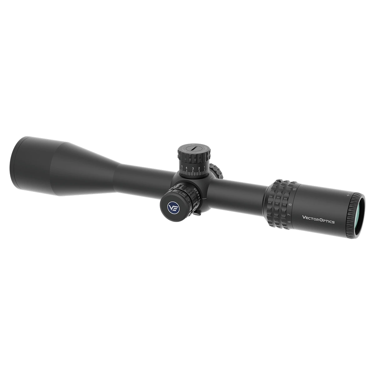Vector Optics Sentinel 6-24x50 FFP Zielfernrohr mit ergonomischem Design und klarer Optik für taktische Einsätze und Sportschützen geeignet.